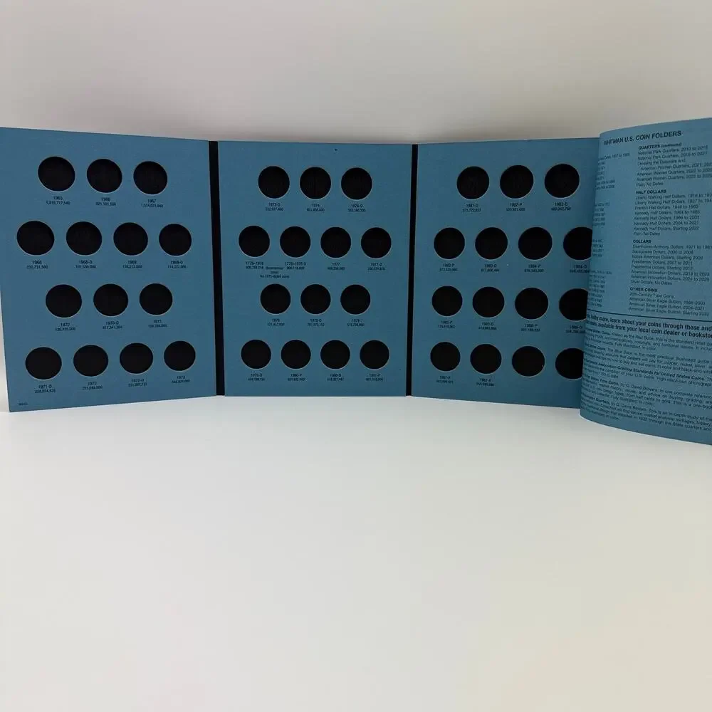 Whitman Washington Quarter Coin Folders - Lot of 4 (1932–1998)
